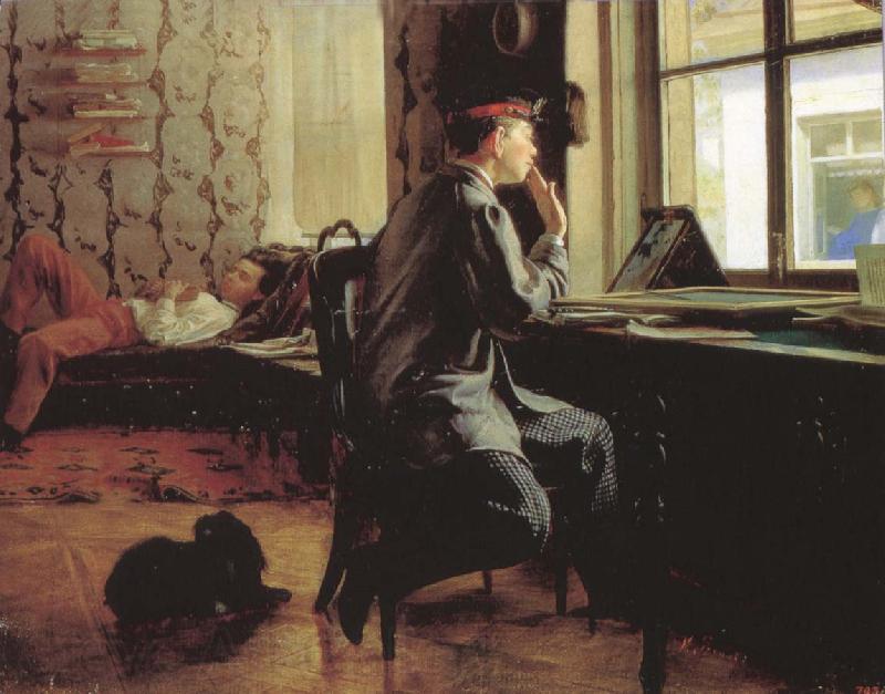 Ilya Repin Prepare of Exam